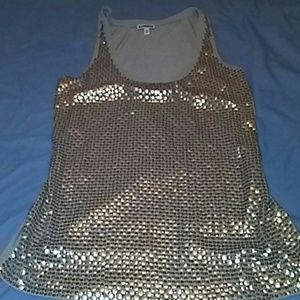 Express Sequined Tank Top